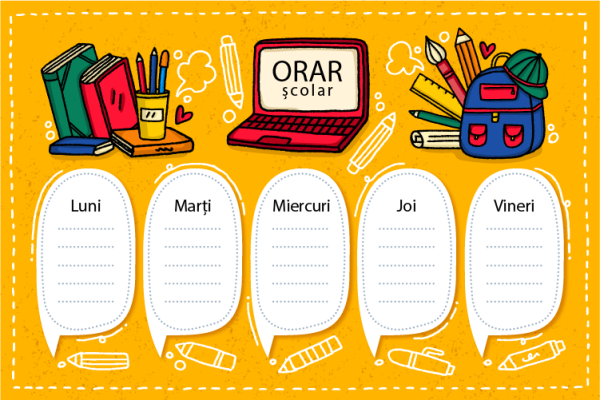Orar 04 (25 bucăți identice)