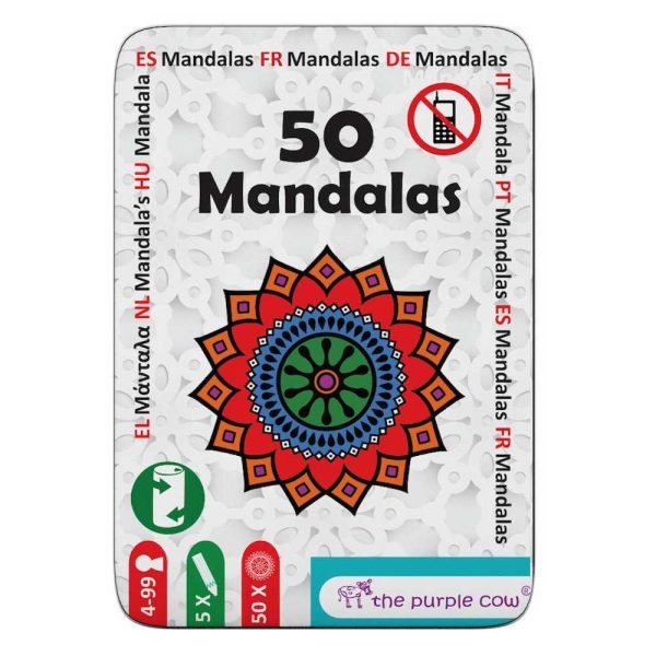 50 de desene - Mandala - imagine 2