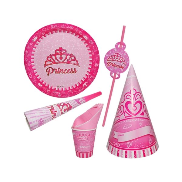 Accesorii party, din carton, 36 piese/set - imagine 2