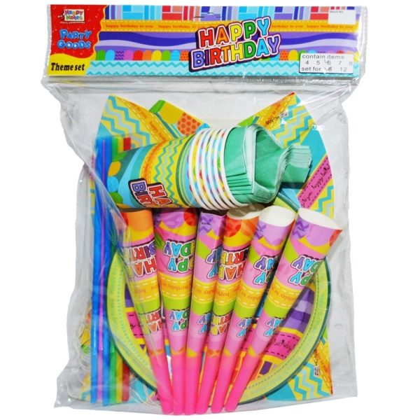 Accesorii party, din carton, 36 piese/set - imagine 5