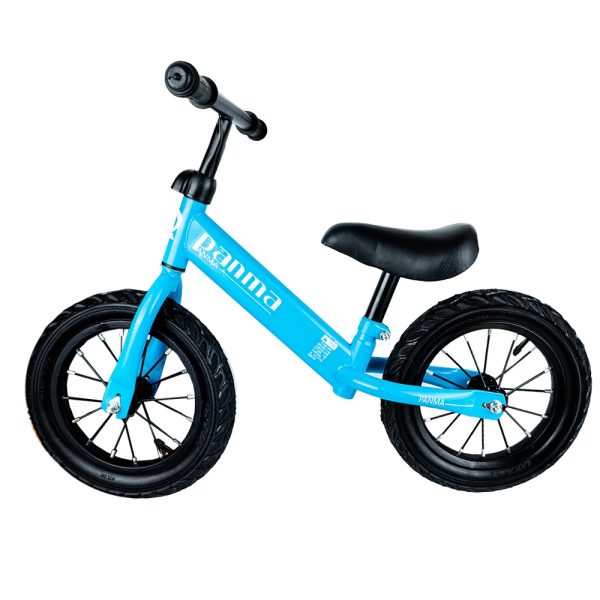 Bicicleta din metal, fara pedale, roti cauciuc - imagine 2