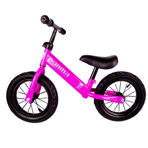 Bicicleta din metal, fara pedale, roti cauciuc - imagine 4