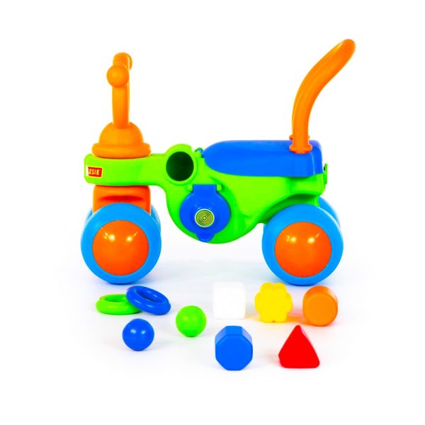 Bicicleta fara pedale, Crocodil, 49.5x35x42.5 cm, Polesie - imagine 2
