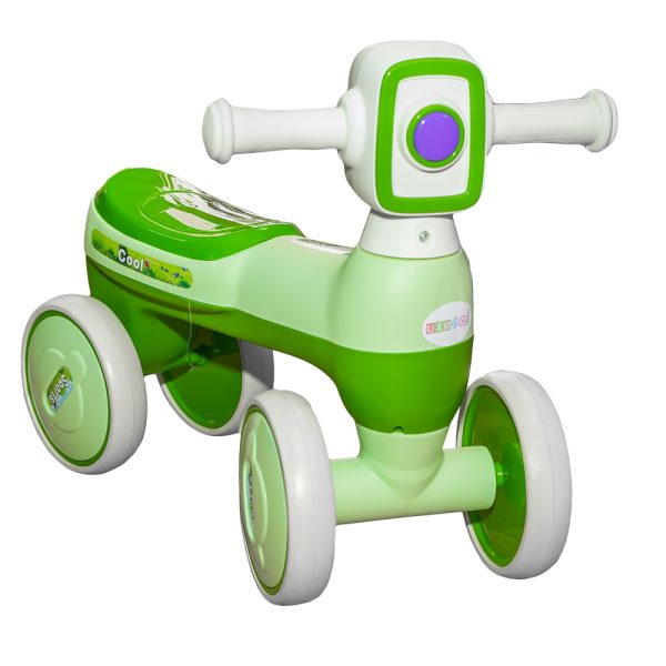 Bicicleta fara pedale, cu 4 roti - imagine 2