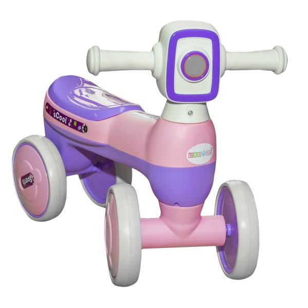 Bicicleta fara pedale, cu 4 roti - imagine 4