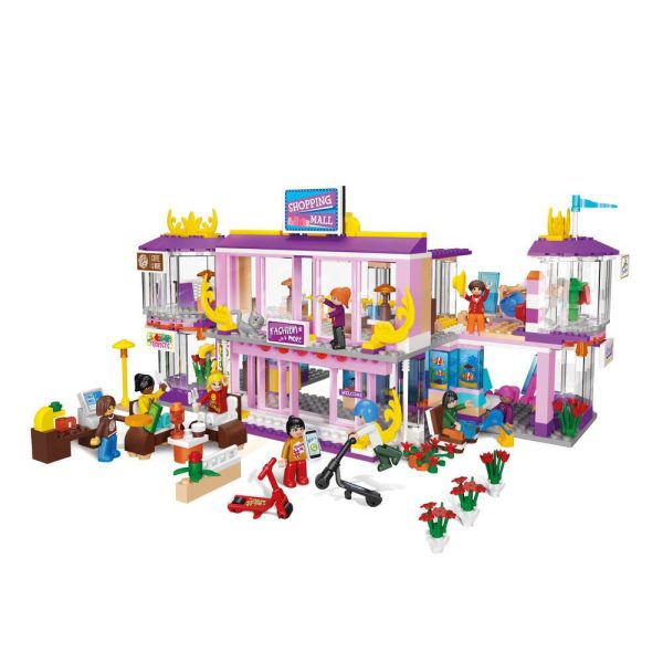 Blocki my girls, Centrul comercial, 713 piese - imagine 3