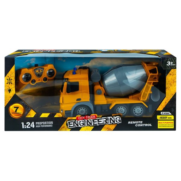 Camion-betoniera cu RC - imagine 4