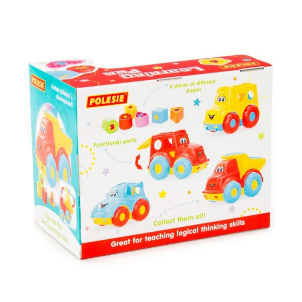 Camion + cuburi educative, 26x16.5x21 cm, Polesie - imagine 6