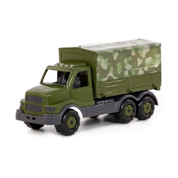 Camion militar cu prelata - Gigant, 44x16x22 cm, Wader - imagine 3