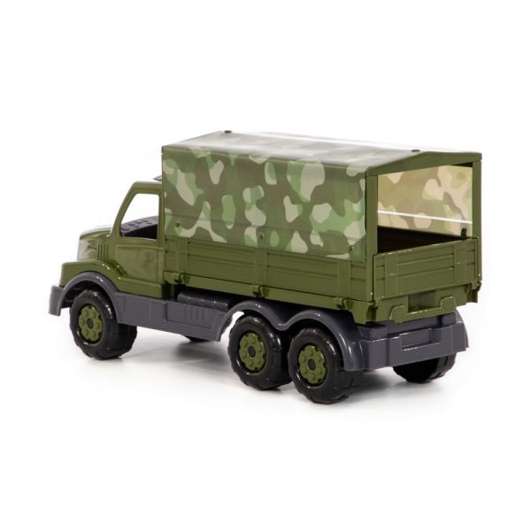 Camion militar cu prelata - Gigant, 44x16x22 cm, Wader - imagine 4
