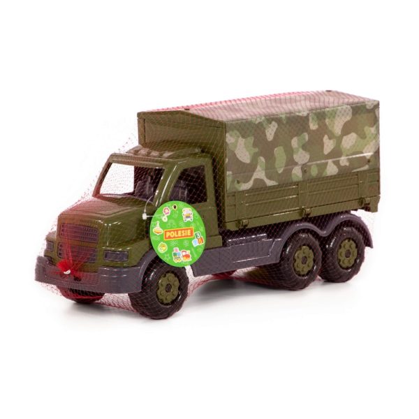 Camion militar cu prelata - Gigant, 44x16x22 cm, Wader - imagine 5
