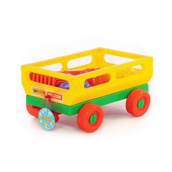 Carucior cu maner + 5 accesorii, Wader - imagine 2