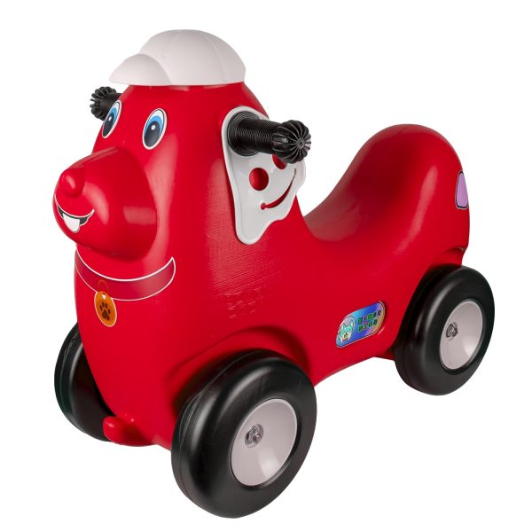 Catel balansoar 2 in 1, rosu - ROBENTOYS - imagine 2