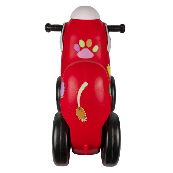 Catel cu roti, rosu - ROBENTOYS - imagine 3