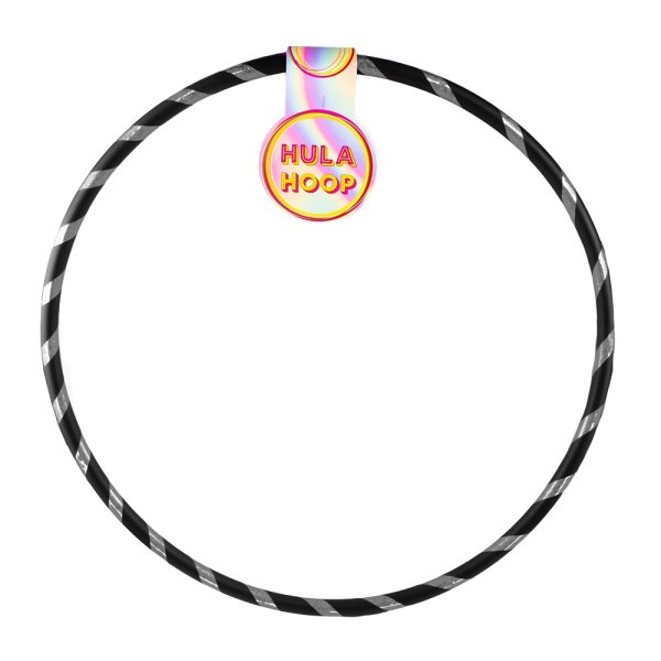 Cerc Hula Hoop, glitter, 60-72 cm, 36 buc/set - imagine 3