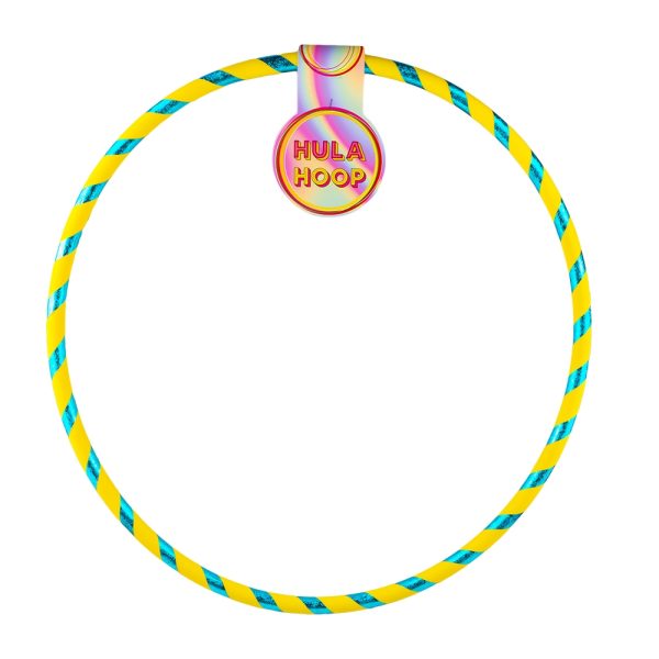 Cerc Hula Hoop, glitter, 60-72 cm, 36 buc/set - imagine 5