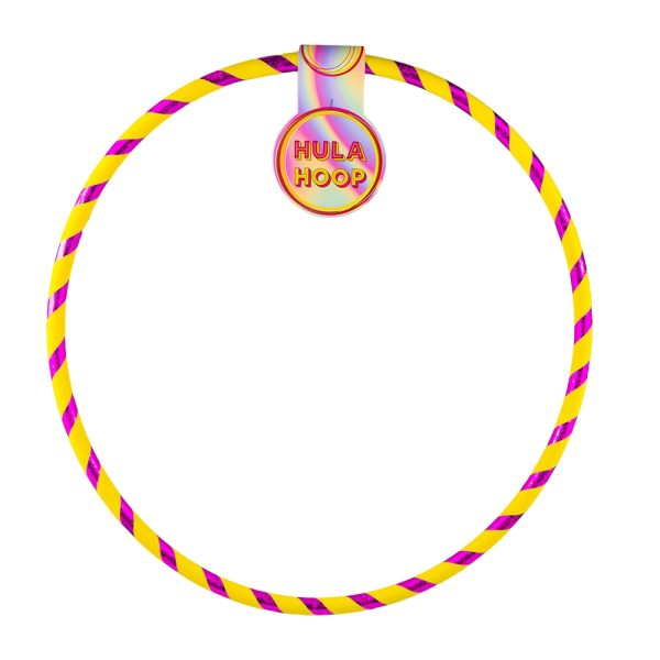 Cerc Hula Hoop, glitter, 60-72 cm, 36 buc/set - imagine 6