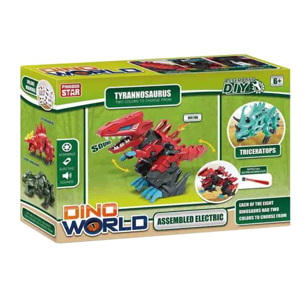 Cuburi constructii Robozaur, cu baterii - TANYSTROPHEUS - imagine 2