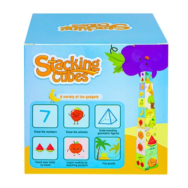 Cuburi educative, stivuibile - imagine 2