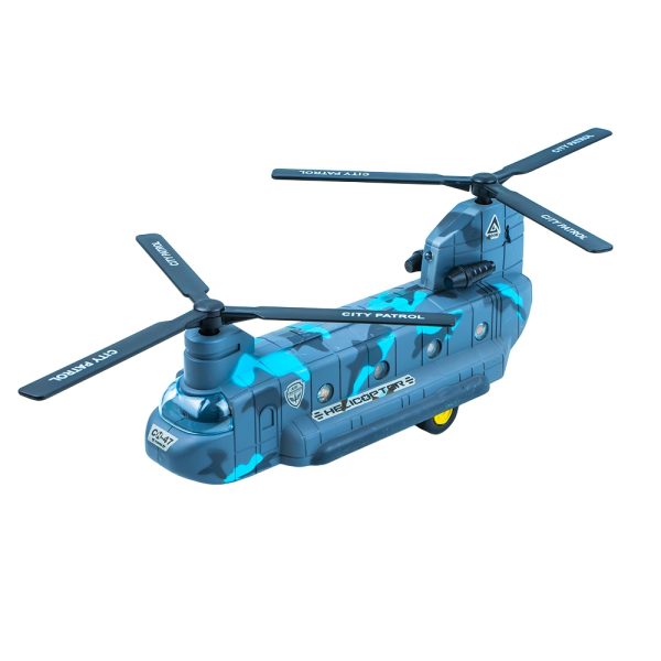 Elicopter militar, cu lumina si sunet - imagine 2