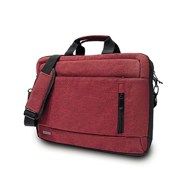 Geanta laptop, rosie, 39x7x30 cm - OFFISHOP - imagine 2
