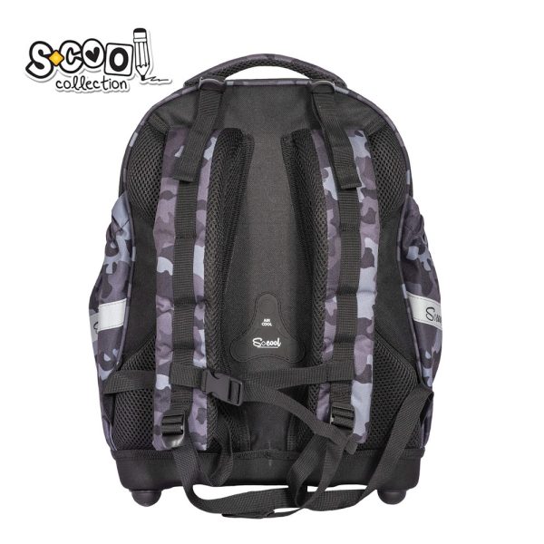 Ghiozdan anatomic AIR FORCE, 38x39x19.5 cm - S-COOL - imagine 4
