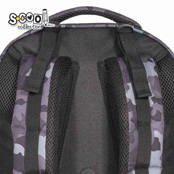 Ghiozdan anatomic AIR FORCE, 38x39x19.5 cm - S-COOL - imagine 8