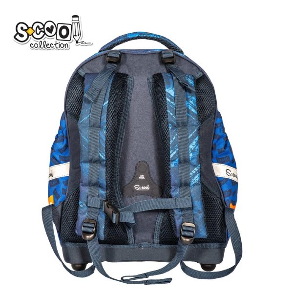 Ghiozdan anatomic BASKETBALL, 38x39x19.5 cm - S-COOL - imagine 4