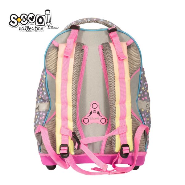 Ghiozdan anatomic HAPPINESS, 38x39x19.5 cm - S-COOL - imagine 4