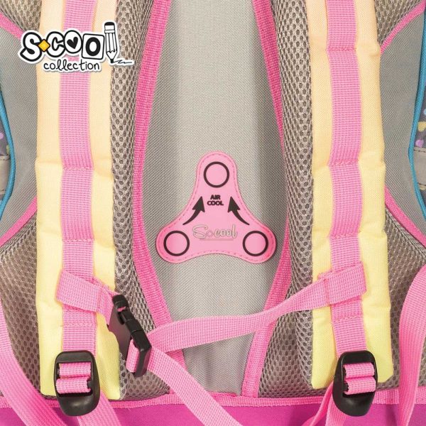 Ghiozdan anatomic HAPPINESS, 38x39x19.5 cm - S-COOL - imagine 9