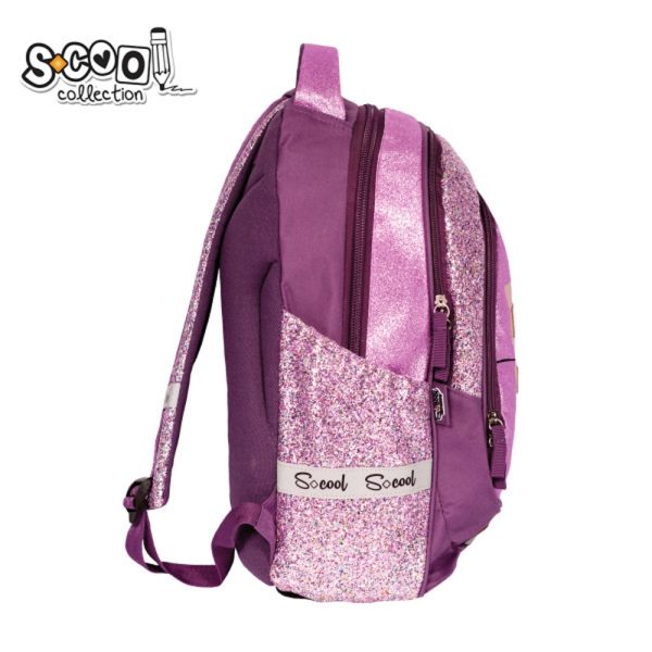 Ghiozdan anatomic-light compartiment laptop, ENJOY, 41x28x21 cm - S-COOL - imagine 4