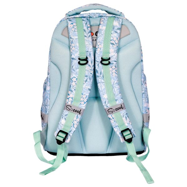 Ghiozdan anatomic-light compartiment laptop, WILD BEAUTY, 41x28x21 cm - S-COOL - imagine 3