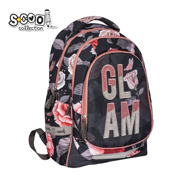 Ghiozdan anatomic LIGHT GLAM, 41x28x21 cm S-COOL - imagine 2