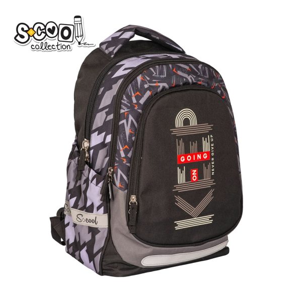 Ghiozdan anatomic LIGHT KEEP GOING ON, 41x28x21 cm S-COOL - imagine 2