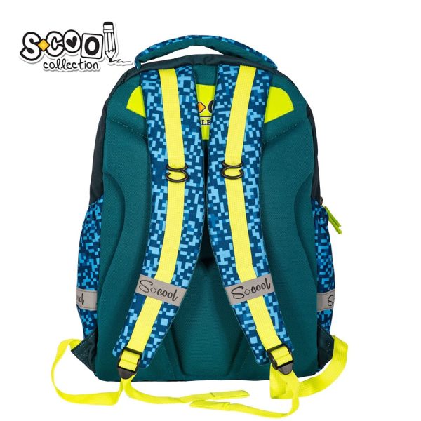 Ghiozdan anatomic LIGHT NO LIMIT, 41x28x21 cm S-COOL - imagine 4