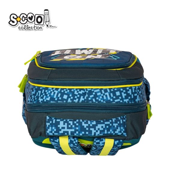 Ghiozdan anatomic LIGHT NO LIMIT, 41x28x21 cm S-COOL - imagine 5