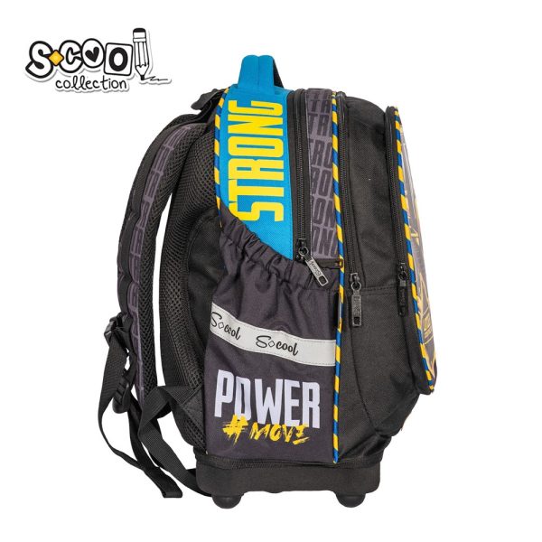 Ghiozdan anatomic POWER, 38x39x19.5 cm - S-COOL - imagine 3
