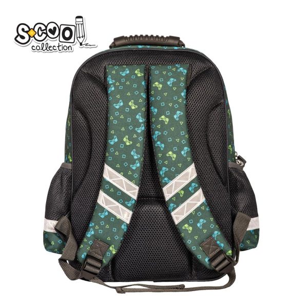 Ghiozdan ergonomic GAME, 40.5x29x13.5 cm - S-COOL - imagine 4