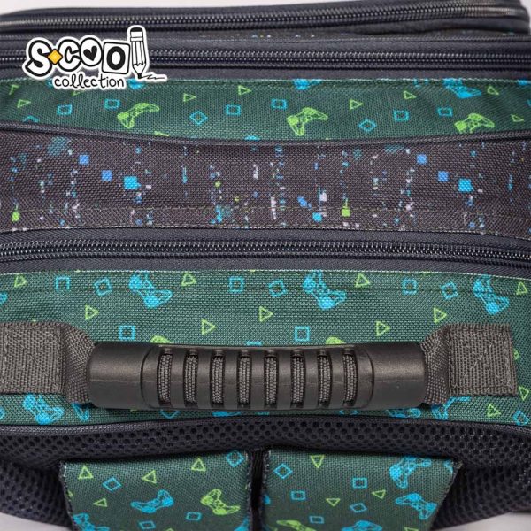 Ghiozdan ergonomic GAME, 40.5x29x13.5 cm - S-COOL - imagine 6