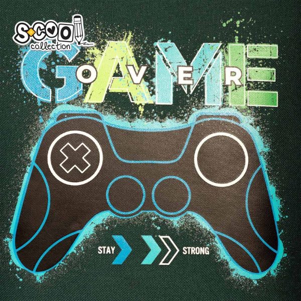 Ghiozdan ergonomic GAME, 40.5x29x13.5 cm - S-COOL - imagine 10