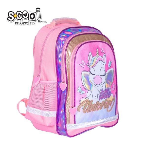 Ghiozdan ergonomic LITTLE UNICORN, 40.5x29x13.5 cm - S-COOL - imagine 2