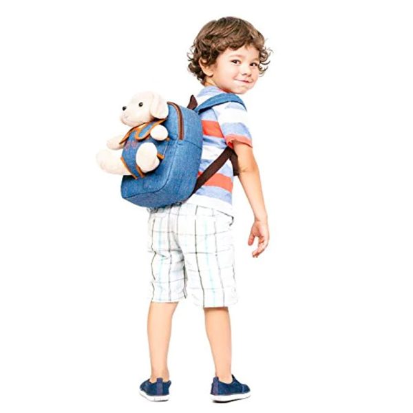 Ghiozdan gradinita BABY ANIMALS, DOG, 23x8x28 cm - S-COOL - imagine 2