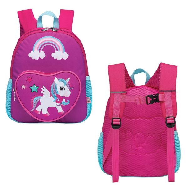 Ghiozdan gradinita UNICORN, 31x24x9 cm - S-COOL - imagine 3