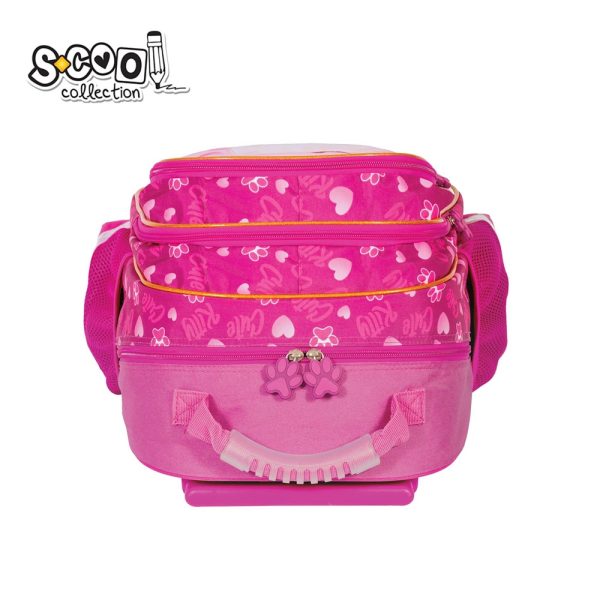 Ghiozdan trolley CUTE KITTY, 38x29x14 cm - S-COOL - imagine 5