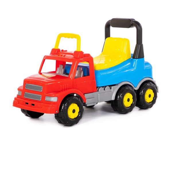 Masinuta fara pedale-Camion - MaxiTruck, 69x28x41 cm, Wader - imagine 2