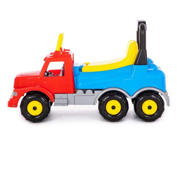 Masinuta fara pedale-Camion - MaxiTruck, 69x28x41 cm, Wader - imagine 3