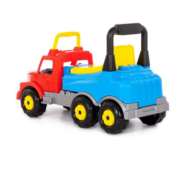 Masinuta fara pedale-Camion - MaxiTruck, 69x28x41 cm, Wader - imagine 4