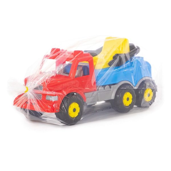 Masinuta fara pedale-Camion - MaxiTruck, 69x28x41 cm, Wader - imagine 5