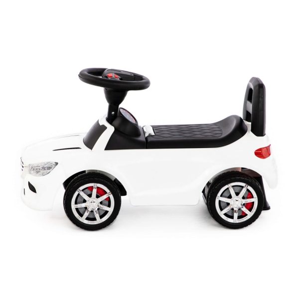 Masinuta - Supercar, alba, fara pedale, 66x28.5x30 cm, Polesie - imagine 2