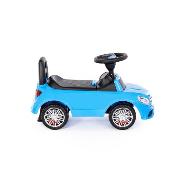 Masinuta - Supercar, albastra, fara pedale, 66x28.5x30 cm, Polesie - imagine 5